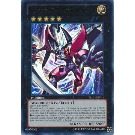 Yu-Gi-Oh! - Number C39: Utopia Ray V (YS13-ENV01) - Super Starter Power-Up Pack - 1st Edition - Ultra Rare