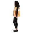 thumbnail image 4 of Rasta Imposta Gingerbread House Halloween Christmas Party Costume, Brown, Adult One Size, R1757-OS, 4 of 5