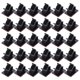 thumbnail image 1 of Adhesive Cable Holders Cable Management Adjustable Cable Clips Sleek Design Office Organization 30Pcs, 1 of 5