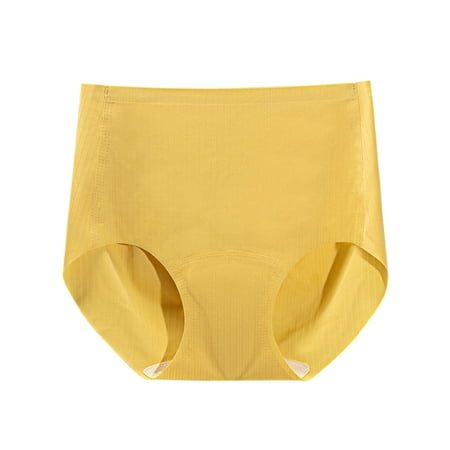 BLVB Seamless Panty for Women High Waisted Underwear for Women Soft Full Coverage Ladies Briefs