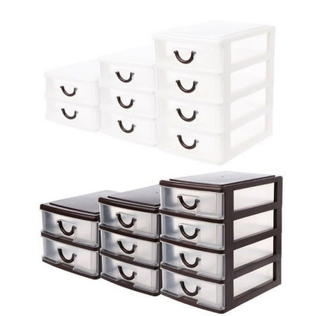 Plastic Transparent Drawer Organizer Home Kitchen Board Divider