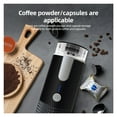 thumbnail image 3 of Portable Electric Espresso Coffee Maker Machines, Single Serve With Cup Coffee Powder And Capsule Bin Rechargeable Automatic ,Portable, 3 of 8