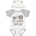 thumbnail image 3 of Inktastic My Auntie Loves Me Boys or Girls Baby Bodysuit, 3 of 5