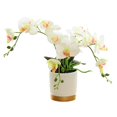 thumbnail image 1 of Artificial Flower Phalaenopsis Bonsai Decoration Artificial Orchid Flower, 1 of 8