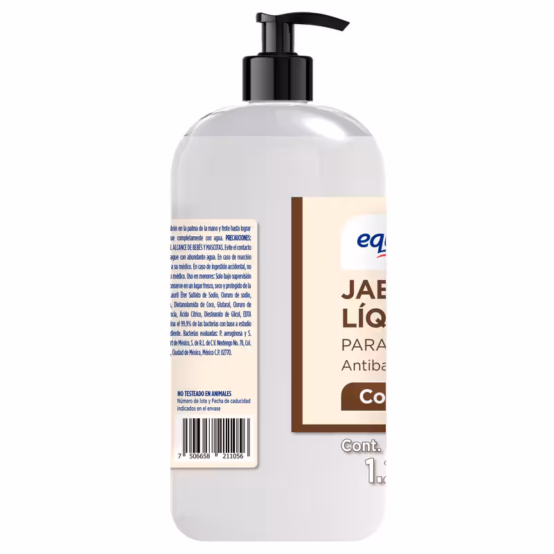 thumbnail image 4 of Jabón Líquido Equate coco 1200ml, 4 of 5