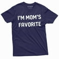 thumbnail image 4 of Funny T-Shirt I Am Mom'S Favorite Shirt Gift For Son Daughter Family Gift Tee Printed Shirt (Small Military Green), 4 of 6