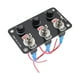 thumbnail image 1 of Interruptor , interruptor de palanca de Metal de 3 bandas, Panel de interruptor de Control para coches Rvs, accesorio de, 1 of 8