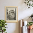 thumbnail image 6 of Vintage Views of Venice VI - Framed Print w/glass - Natural Wood, 6 of 7