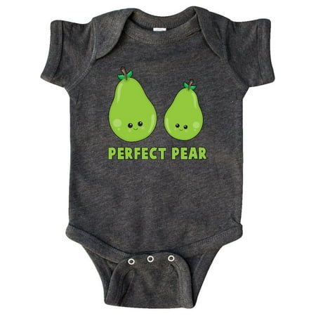 Perfect Pear Outfit Couple Funny Fruit Pair Infant