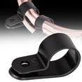 thumbnail image 3 of Cable Management Clip - 5 Pack Wire Cord Holder for Desk Wall - Self-Adhesive Cable Organizer for TV Computer Office - No-Drill Cord Clips - Black, 3 of 5