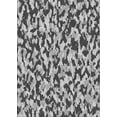 thumbnail image 1 of Ahgly Company Indoor Rectangle Patterned Light Black Novelty Area Rugs, Swatch Sample, 1 of 6