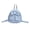 Blue, variant on Cute Bow Mini Backpack Purse for Women , Small Soft Convertible Crossbody Backpack Handbag, Fashion Cute Casual Daypack for Shopping Dating Travel, 5 Pastel Solid Color Options