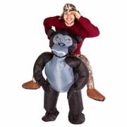 Inflatable Gorilla Costume - Full Body Monkey Suit For Halloween & Parties, Sizes For Adults & Kids (Includes Blower)