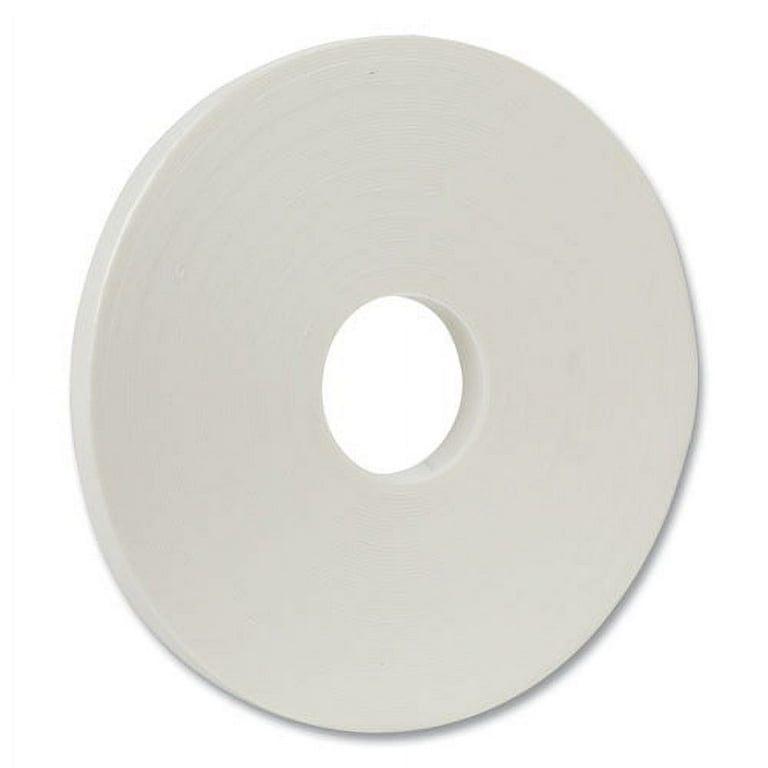 Double-Stick Foam Mounting Tape, Permanent, Holds Up to 2 lbs, 0.75 Double-Stick Foam Mounting Tape, Permanent, Holds Up to 2 lbs, 0.75