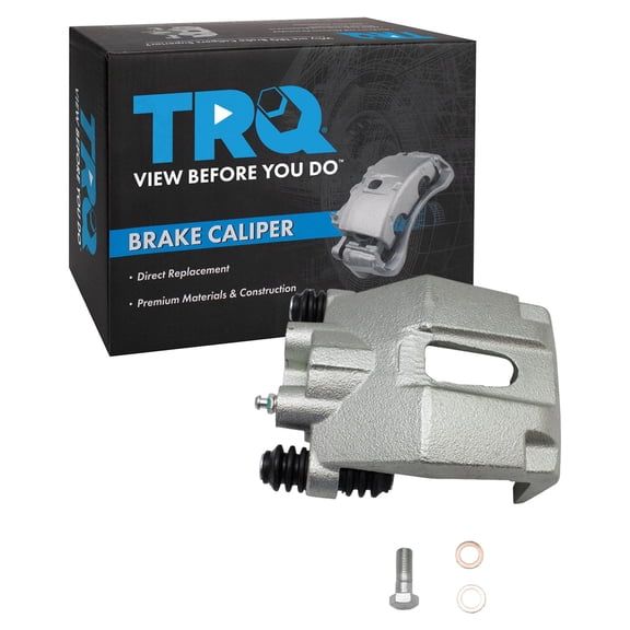 TRQ Rear Left Brake Caliper Drivers Side Fits 2004-2011 Ford F-150 2004 F-150 Heritage 2006-2008 Lincoln Mark LT