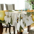 thumbnail image 5 of Yayeee Tablecloths 54" x 54" Rectangle Wrinkle Resistant Party Table Cover, Oranges Watercolor, 5 of 8
