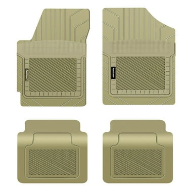 PantsSaver Custom Fit Floor Mats for BMW 550i xDrive 2010-2016 All Weather Protection -4 Piece Set (Beige)