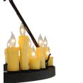 thumbnail image 4 of Meyda Tiffany 138768 Deina 18 Light 24" Wide Taper Candle Style Chandelier - Coffee Bean, 4 of 7