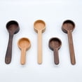 thumbnail image 5 of Zhuge Cuchara de madera para café molido, para medir granos molidos o té, para mezclar sopas, utensilios de cocina, 1 cucharada (color madera), 5 of 5