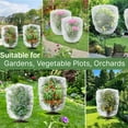 thumbnail image 6 of KORALAKIRI 4 Pack Garden Netting with Drawstring, 3.3 Ft x 2.7 Ft Bird Insect Net for Tomatoes Fruit Trees, 6 of 7