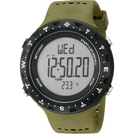 Columbia Men's CT004301 Singletrak Green Digital Sports Watch