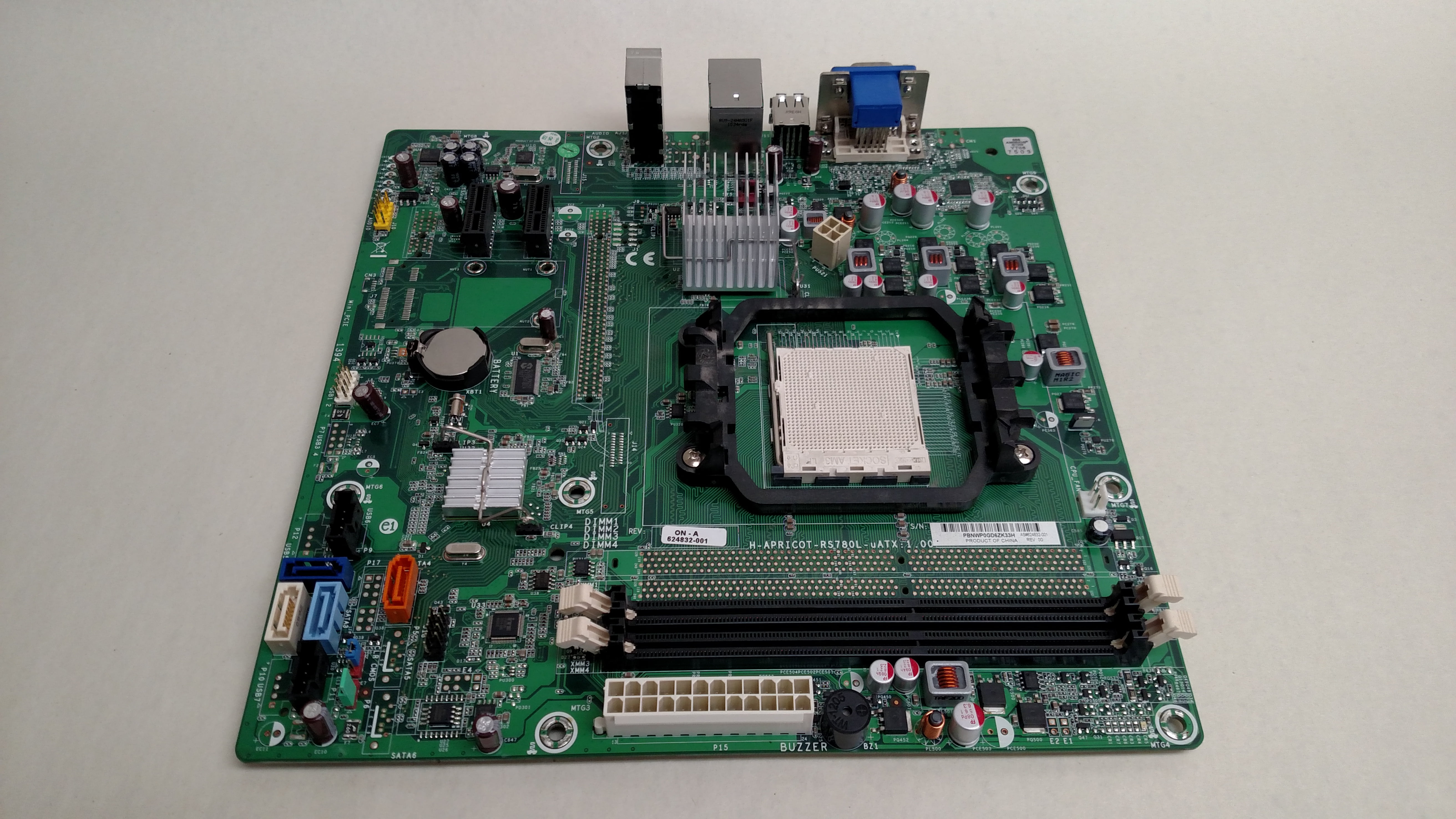 Refurbished HP 624832-001 Pavilion S5610F Socket AM3 DDR3 SDRAM Desktop
