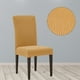 thumbnail image 3 of para sillas de comedor con protectoras de asiento lavables antipolvo extraíbles elásticas para oficina, , fiestas, hotel, silla , beige shamjiam Forro de asiento, 3 of 7
