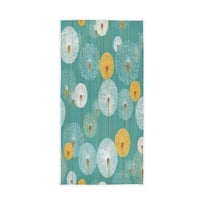 Bath Towel Single-Sided Printed Highly Absorbent Soft Quick Towel for Bathroom Spa Gym & Sports Dandelion