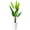 d, variant on Accreate Faux Banana Tree Artificial Plant, Fake Potted Tropical Evergreen with Tall White Planter for Living Room, Entryway, Porch, or Office