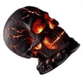 thumbnail image 4 of LáMpara de Mesa con Forma de Calavera, LáMpara Decorativa de Halloween, Luz LED Decorativa, Hecha de Resina, Recargable por USB., 4 of 5