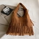 thumbnail image 3 of Bolso Bandolera Vintage Ante 2022 (marrón Claro), 3 of 9
