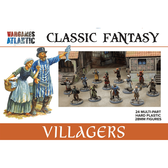 Wargames Atlantic Classic Fantasy: Villagers