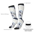 thumbnail image 4 of Fotbe Sea Animal Calcetas Divertidas Estampadas para Hombre y Mujer, Calcetas de Algodón hasta la Rodilla para Caminar, Correr, Enfermería y Embarazo, 4 of 6