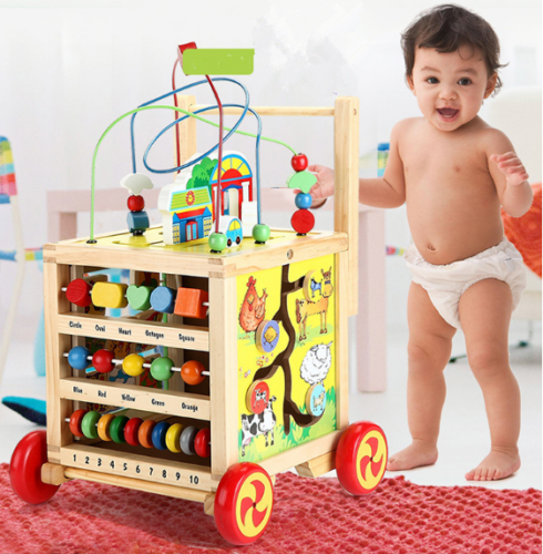 bead maze cube learning toys