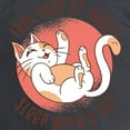 thumbnail image 3 of CafePress - Sleep With A Cat Long Sleeve T Shirt - Long Sleeve Dark T-Shirt, 3 of 4