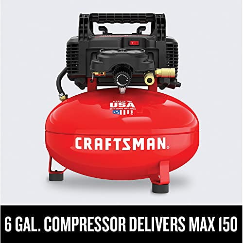 CRAFTSMAN Compressor Combo Kit, Gallon, Pancake, Tool