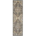 thumbnail image 3 of Nourison Juniper Persian Charcoal Multi 2'2" x 7'6" Area Rug, (2x8), 3 of 8