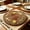 B, variant on 8-Piece Round Woven Placemats, Dining Table Heat Mats, Polyester, eight-piece braided set with mixed gradient look, for kitchen and dining table