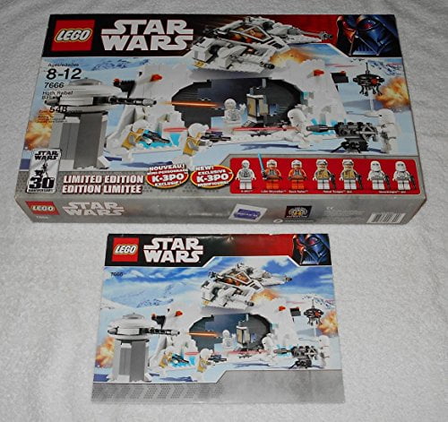 Details about   CUSTOM sticker for LEGO 7666 Hoth Rebel Base not transparent Premium quality