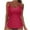 #250419A254 Wine, variant on Aloohaidyvio Swimsuits for Women No Boundaries Tummy Control Bathing Suits Top with Bikini Bottoms Swimwear