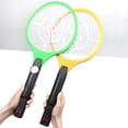 thumbnail image 2 of GJX Electric Rechargeable Bug Zapper Fly Killer Swatter Zap Mosquito for Indoor and Outdoor Pest Control Led Dark Safety Mesh, 2 of 6