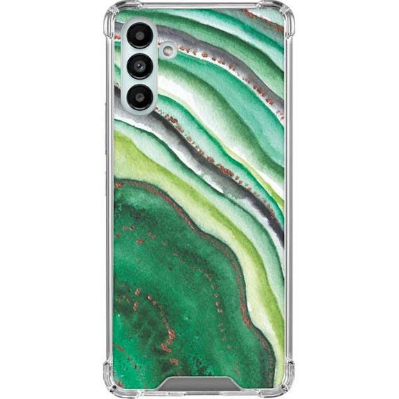 Skinit Geode Kiwi Watercolor Geode Galaxy A13 5G Clear Case