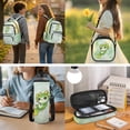 thumbnail image 5 of Yspwyqan Backpack Set for High School Teens, Green Axolotl Boys Backpack with Lunch Box Water Bottle, Large Capacity Adjustable Straps Bookbag with Front Pocket for Hiking, 5 of 7