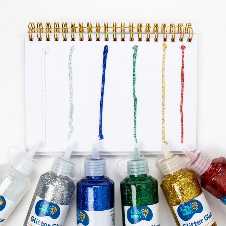 School Hot Sale Washable Glitter Glue For Drawing On Fabrics - Buy