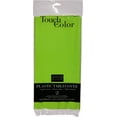 thumbnail image 2 of Plastic Tablecover, Lime, 54" x 108", 2 of 2