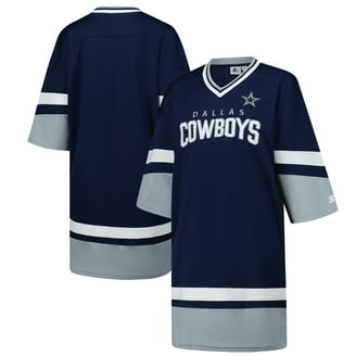 Women's WEAR by Erin Andrews Navy/Heather Gray Dallas Cowboys Chevron  Stripe Dress - Walmart.com