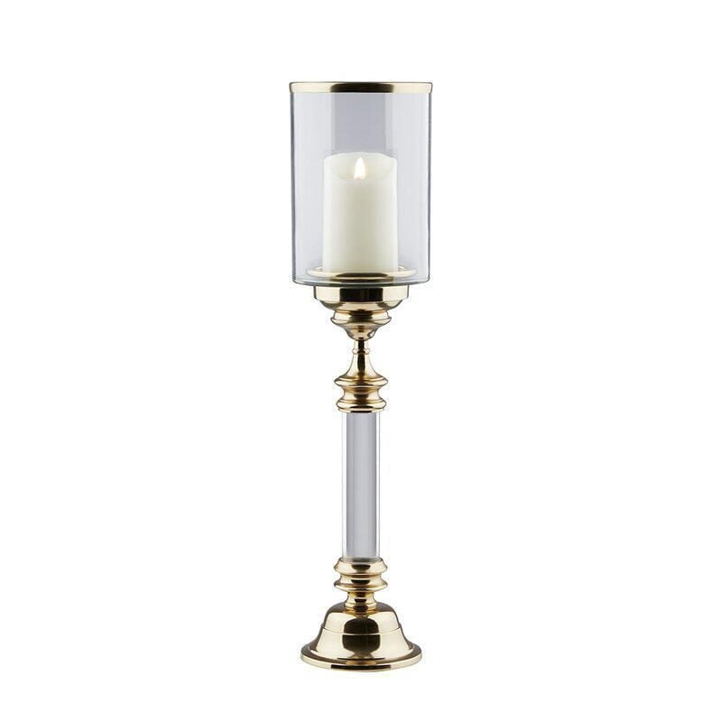 Candlesticks gold set of 2