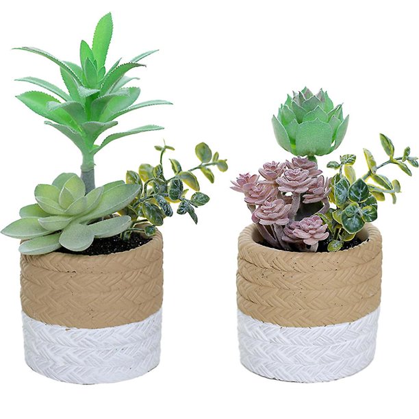 S Hermosas plantas artificiales para decoración de dormitorio Style1