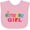 AD-Pink, variant on Inktastic Birthday Girl Letters Girls Baby Bib