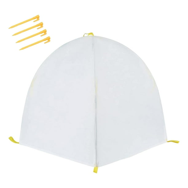 Tienda de campaña cálida de invierno, con protección contra heladas, protección solar y protección de plantas de invierno. Largo